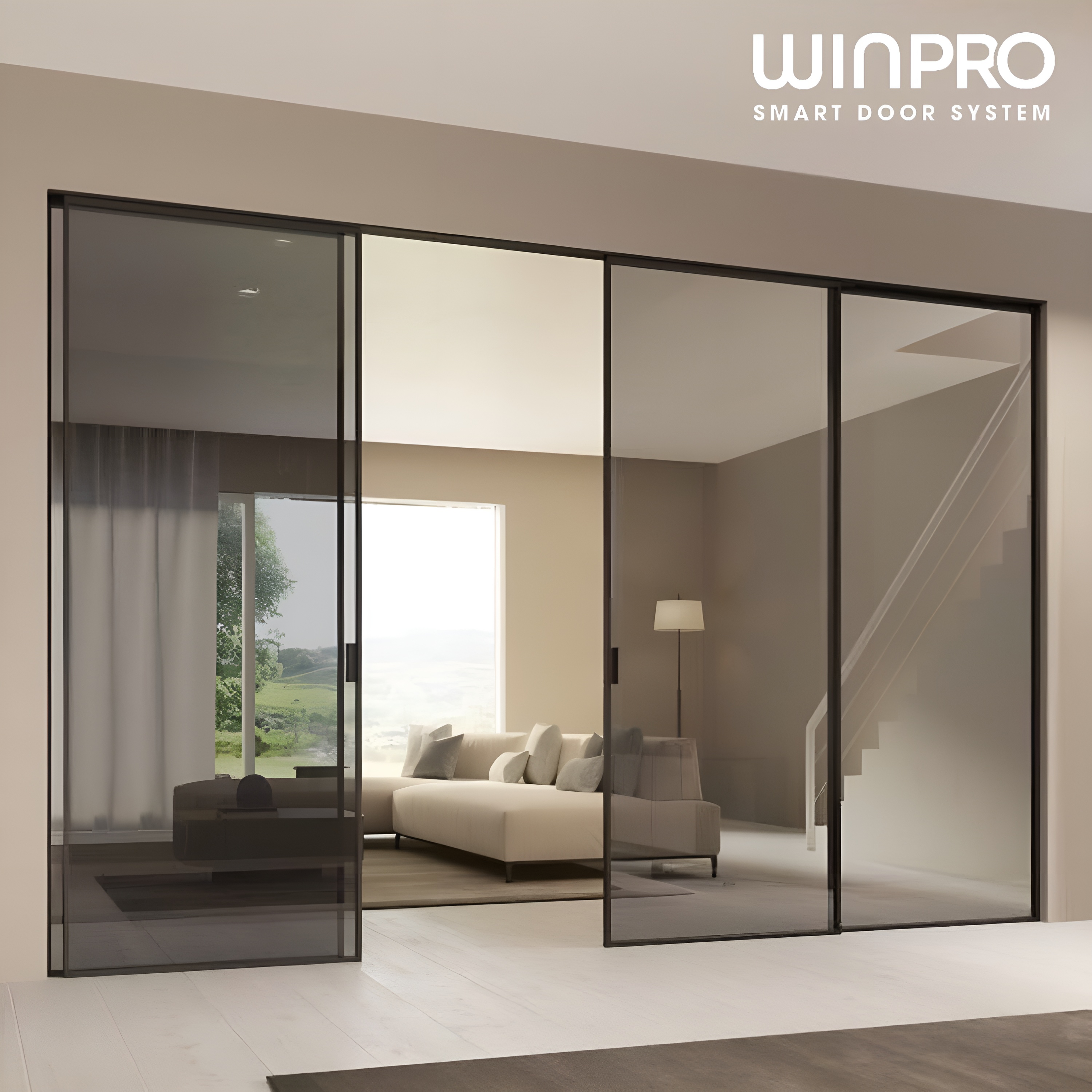 CỬA LÙA SLIM GIẢM CHẤN WINPRO